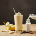 Banana Smoothie - Dark Background