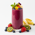 Blueberry Strawberry Banana Kiwi Smoothie