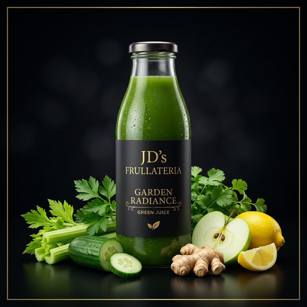 Garden Radiance premium black-and-gold product image