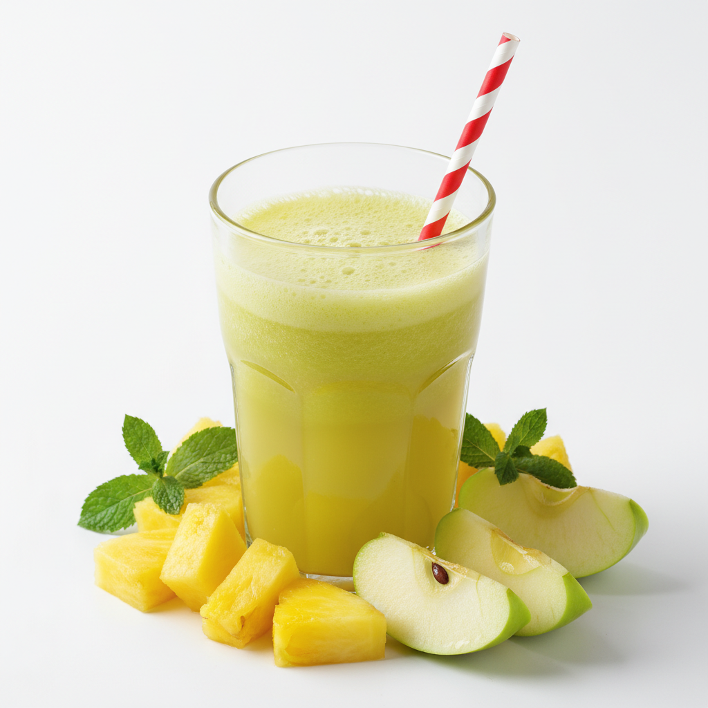 Fresh Pineapple Apple Juice