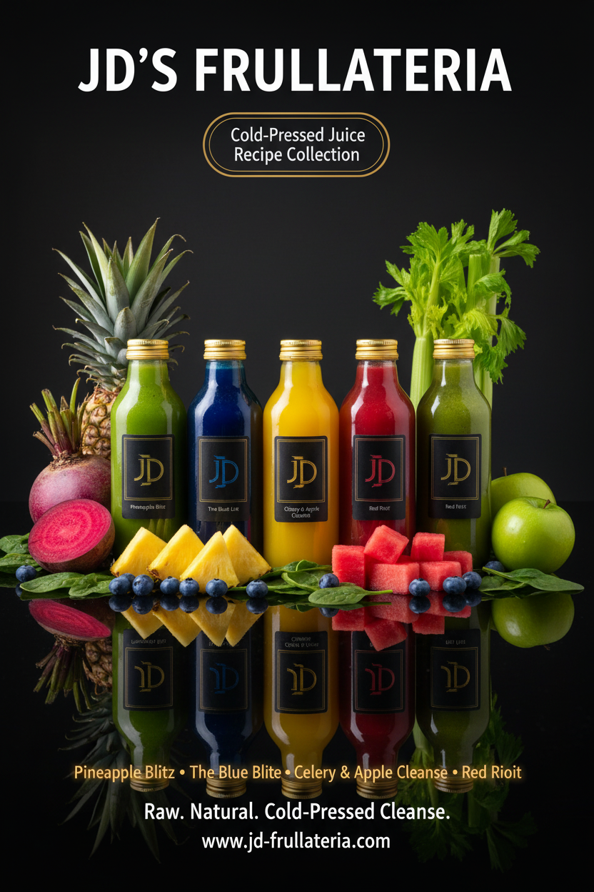 JD's Frullateria Recipe Collection Cover